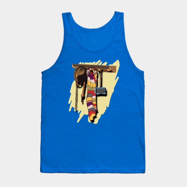 GUESS WHO'S COMING DINNER Tank Top by KARMADESIGNER T-SHIRT SHOP